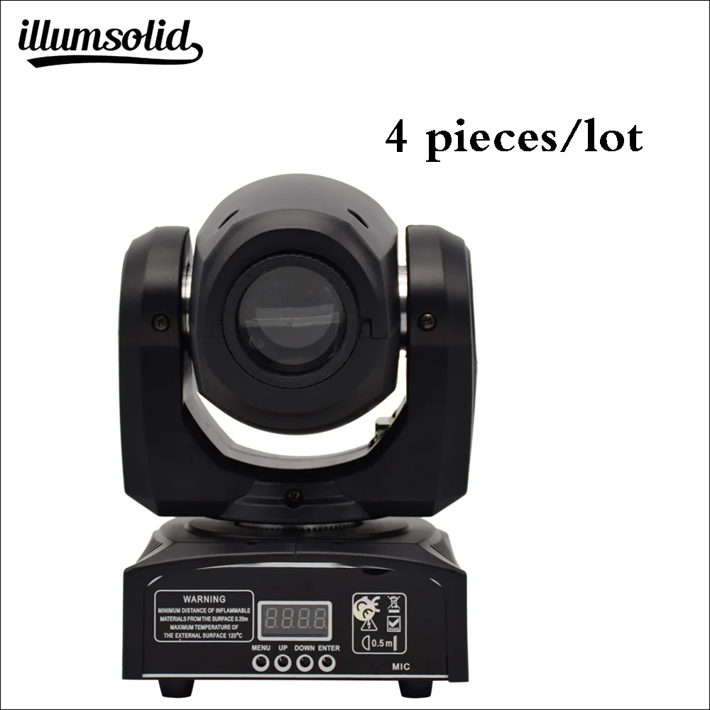 

mini gobo moving head light High brightness 30w moving head Spot 4Pcs/lot