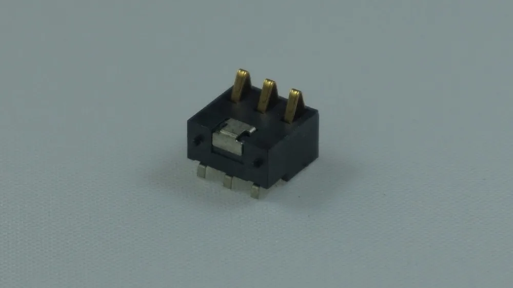 

Spring Battery Connector 3 Pins 2.50mm pitch 7.0mm Height with locators 0.5A 50V rated reflow soderable