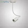 L40cm Hose Neck E27 Track Light Gooseneck Rail Ceiling Mounted Track Lighting Industrial Clothing Store Adjusted Rail Lamp Spots 4