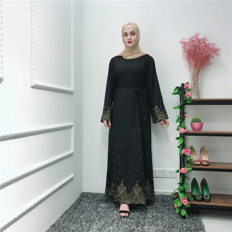 Vestidos Рамадан кафтан абайя, арабское мусульманское платье кафтан Marocain кафтан Elbise хиджаб ИД платья халат Musulmane Longue
