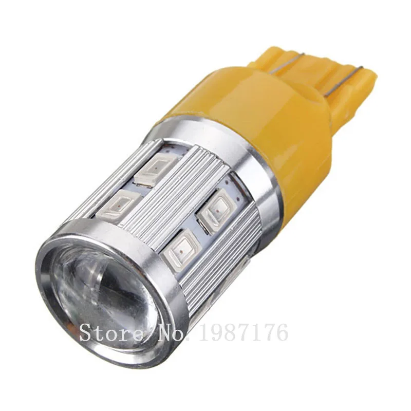 1 шт. Автомобильные светодиодные лампы T20 7443 W21/5W 12 SMD Q5 5630 W3x16q В|car light|12v car led lamplight fog |