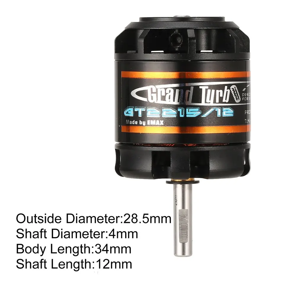 Emax GT2218/09 GT2215/10/12 1100KV 2-3S легкий Мощность бесщеточный двигатель для RC Самолет с неподвижным крылом Дрон Квадрокоптер запасные части