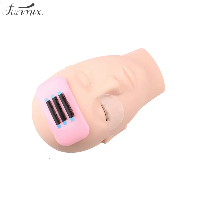

2017 NEW pink eyelash stand pad Thicker Silicone Pad Lash Stand Eyelash holder Eyelash Extension Tool