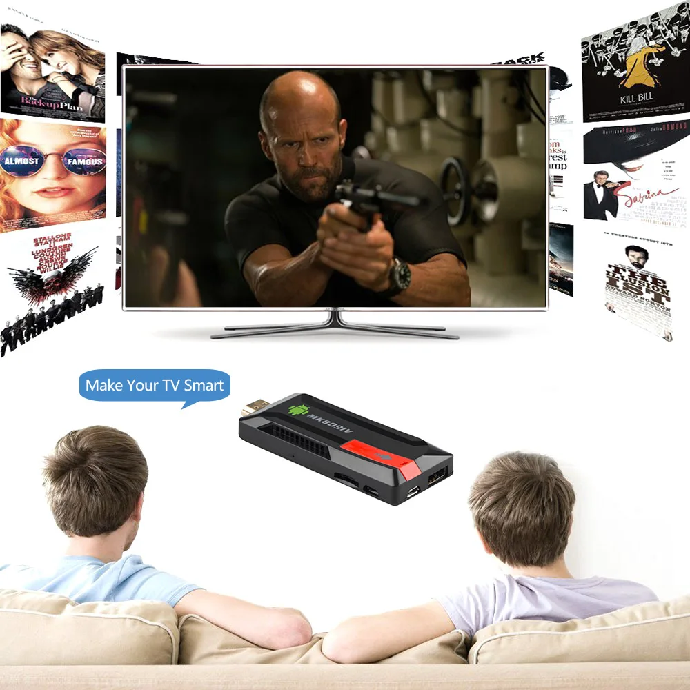 MK809 IV Android tv Stick Android 7,1 MK809 4K tv Dongle Android AirPlay DLNA 4K HD медиаплеер tv stick MK809IV Stick