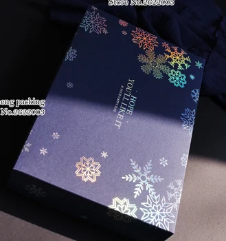 

B Cookie Package Merry Christmas Santa Decor Gift Box Party Wedding Gifts For Kids Cardboard box Candy Bag