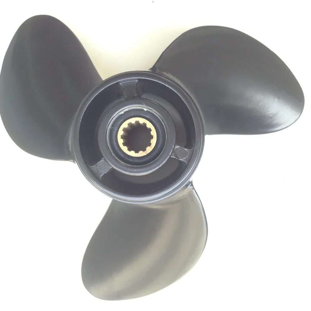 

Free shipping 7.8x9 For NISSAN 4-6HP for NISSAN Outboard propeller Outboard Motor Aluminium Propeller Motors 12 tooth spine