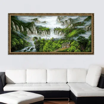 

MaHuaf-A1175 large 80*160 oil painting by numbers wall art decorative pictures for living room coloring by number acrylic