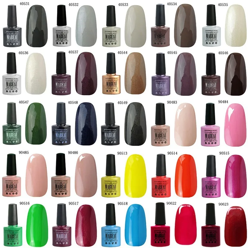 Factory Price Any 5 Mabeau 10ml Color Nail Gel Polish Brands Uv Factory Price Any 5 Mabeau 10ml Color Nail Gel Polish Brands Uv Whole Supplies In From Beauty Health On Aliexpress