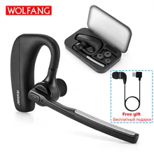 New V8 Business Bluetooth Headset Wireless HandsFree Stereo Earphone Noise Cancelling Headphones with Box