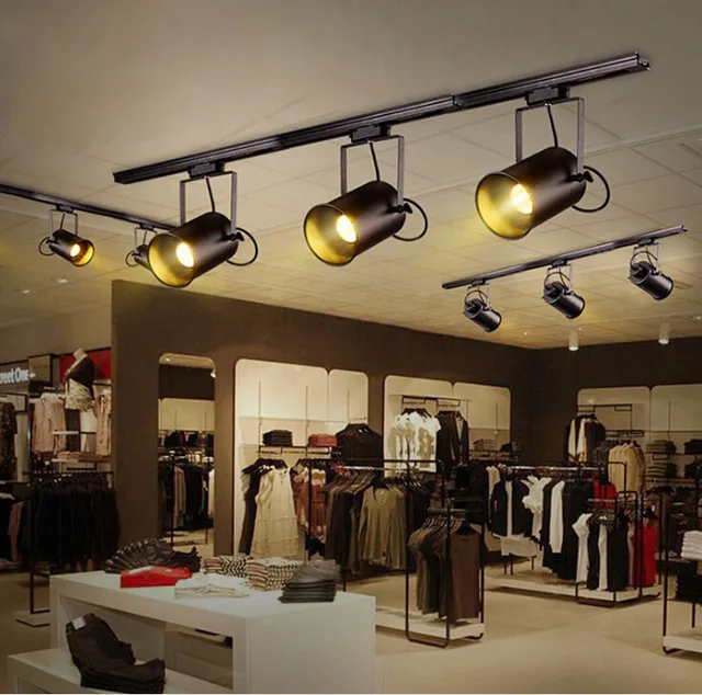 LED Track Light Clothing Shop Windows Showrooms Exhibition Spotlight