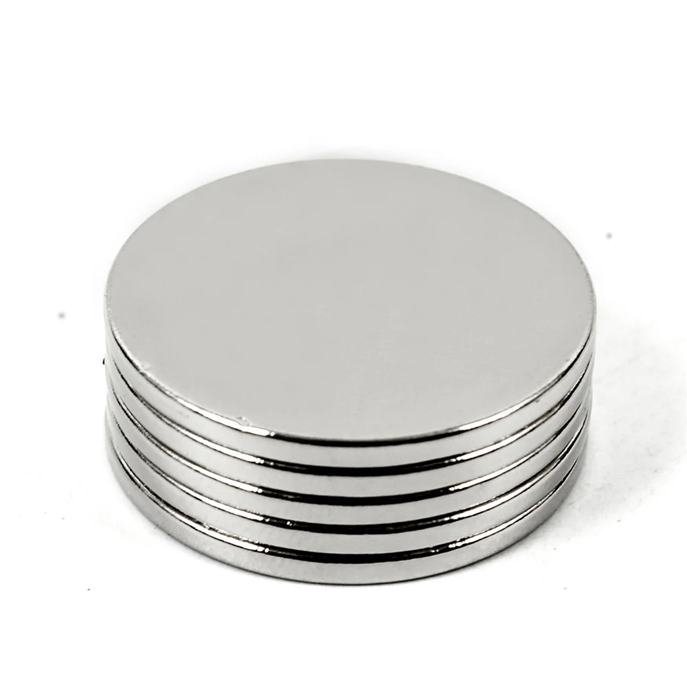 U-JOVAN 3 шт. 25x2 мм N35 Маленький круглый диск сильный неодимовый магнит 25*2 мм Редкоземельные постоянные магниты для художественного ремесла