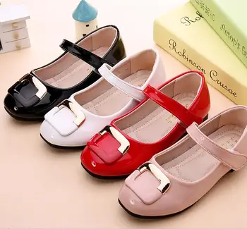 

Korean version of the end of the soft bottom students wild children's Peas shoes girl small shoes spring models 2018 new prince