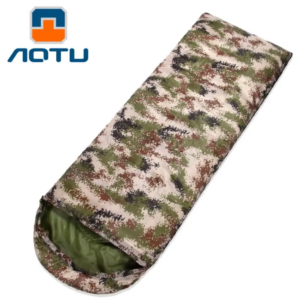 

Single Portable Sleeping Bag Waterproof Spring Summer Autumn Thickening Warm For Outdoor Camping