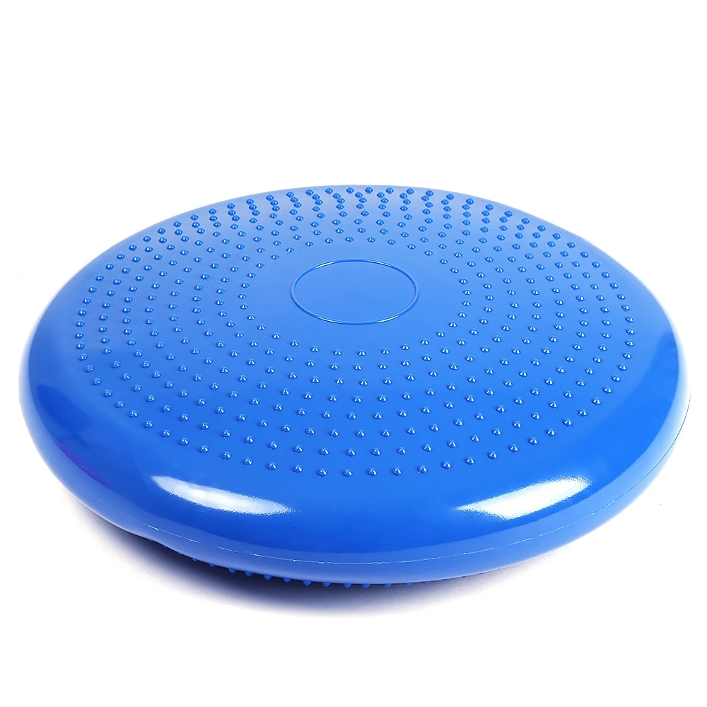 33x33cm Inflatable Yoga Massage Ball Durable Universal Sports Gym Fitness Yoga Wobble Stability Balance Disc Massage Cushion Mat