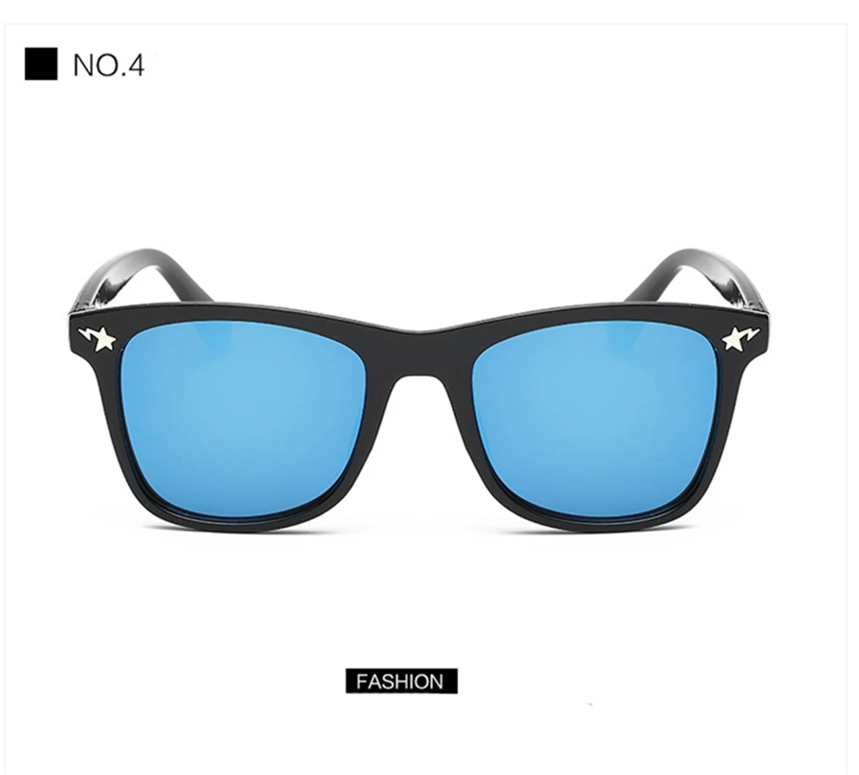 Fashion Kids Sunglasses lovely Sunglasses Mosaic Boys Girls Pixel Eyewares With Case Children Gift (8)