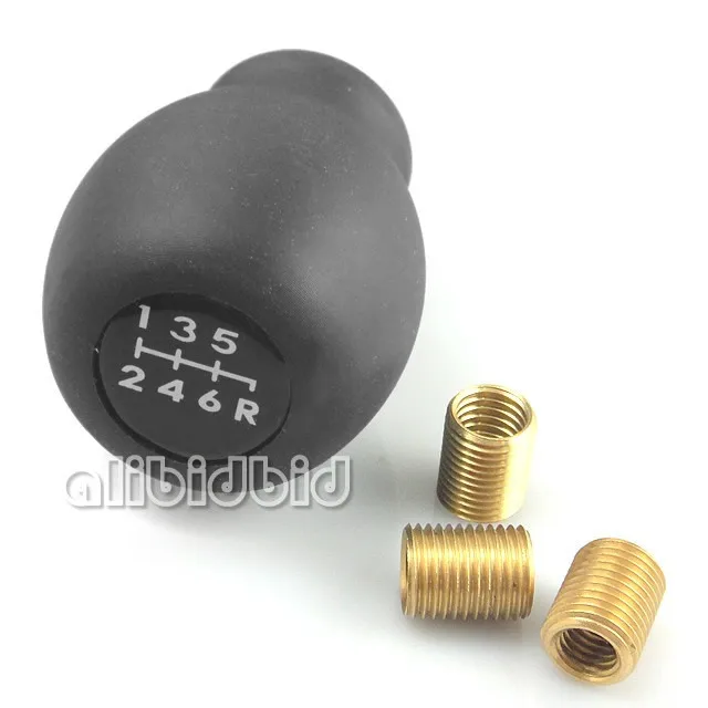 

NEW STi 6-Speed MT Gear Shift Knob 6MT Black WRX for Subaru GDB for Legacy GC8 EJ20