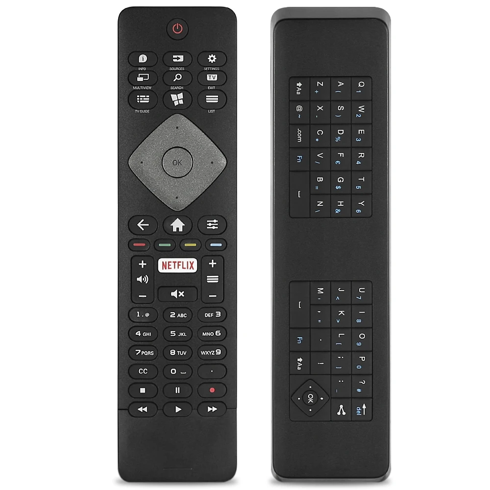 

New remote control for philips LCD TV RC-GL017-420 398GF10BEPH04T with Netflix and Keyboard