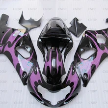 GSX R600 R750 R1000 2000-2003 K12 набор для всего тела GSX R600 R750 R1000 2000 2003 черный фиолетовый набор для всего тела