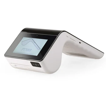 

PT7003 multifunctional android pos device bluetooth wifi 4g with nfc/2d barcode scanner/card reader/thermal printer