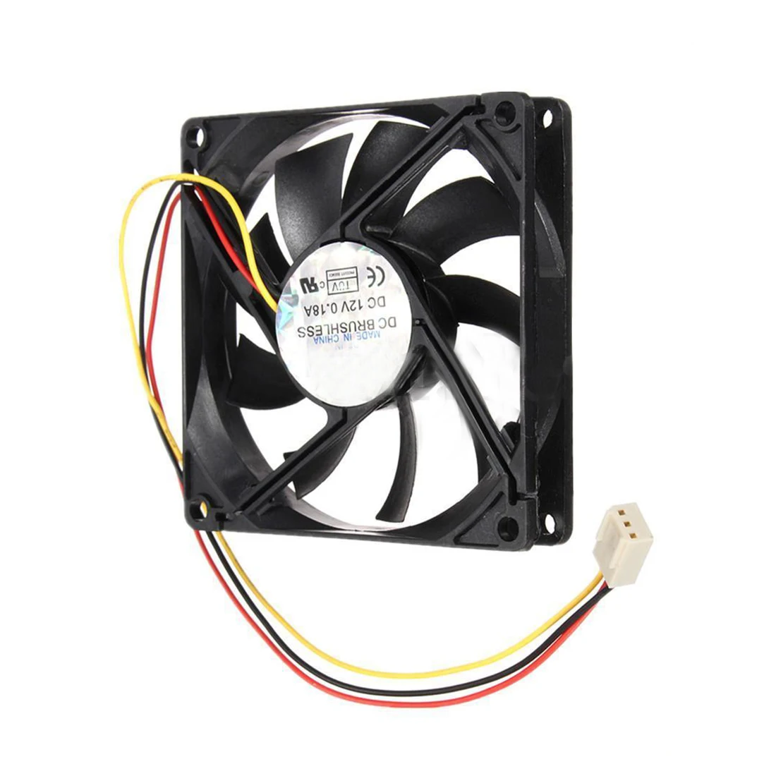 12 V 3 دبوس وحدة المعالجة المركزية مروحة غرفة تبريد غرفة تبريد مروحة للكمبيوتر 80x80x15 مللي متر