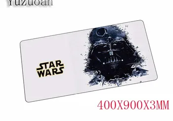 

Yuzuoan 400*900*3mm Star Wars Force Unleashed Mouse Pad Speed Gamer Gaming Mousepad America Fashion Laptop Notebook Mat XL