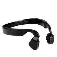 Wireless BT4 0 Bone Conduction Headphone Built in Mic Headset for Phone Tablet