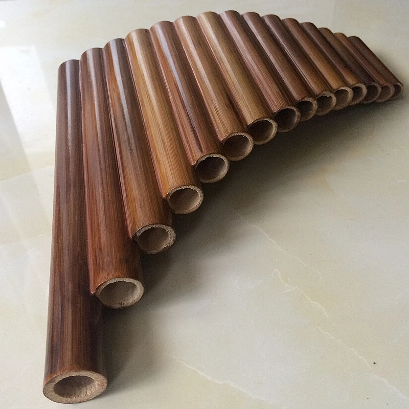 Высокое качество ручной работы бамбуковые панфлейты 15 труб вправо/левая рука духовой инструмент G ключ Flauta Xiao народные Музыкальные инструменты