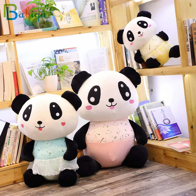 1PC 35/50/60cm Cute Panda Plush Toys Hobbies Cartoon Animal Stuffed Toy Dolls for Children Boys Baby Birthday Christmas Gift
