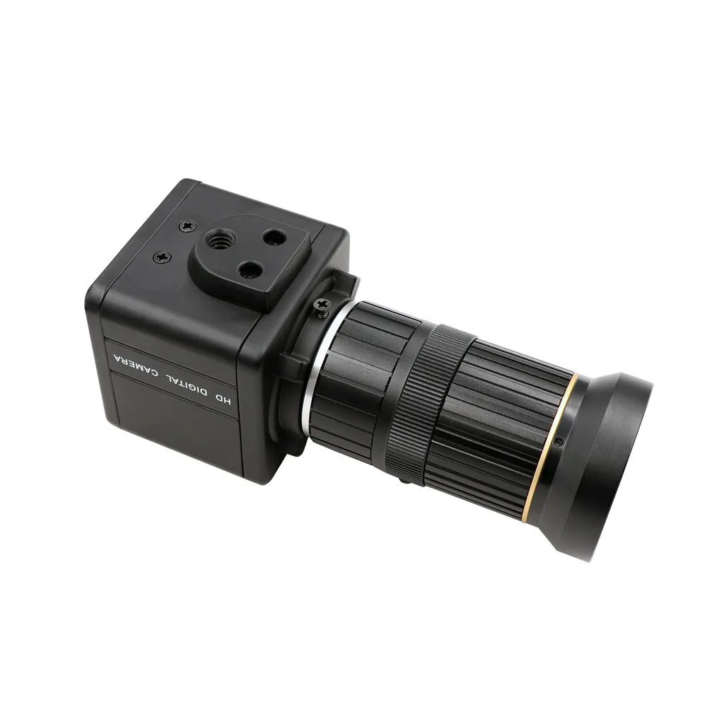 5MP OmniVision OV5640 CS с переменным фокусным расстоянием 5-50 мм UVC Plug & Play веб-камеры 5,0 мегапиксельная OTG USB Камера с Мини Box Дело