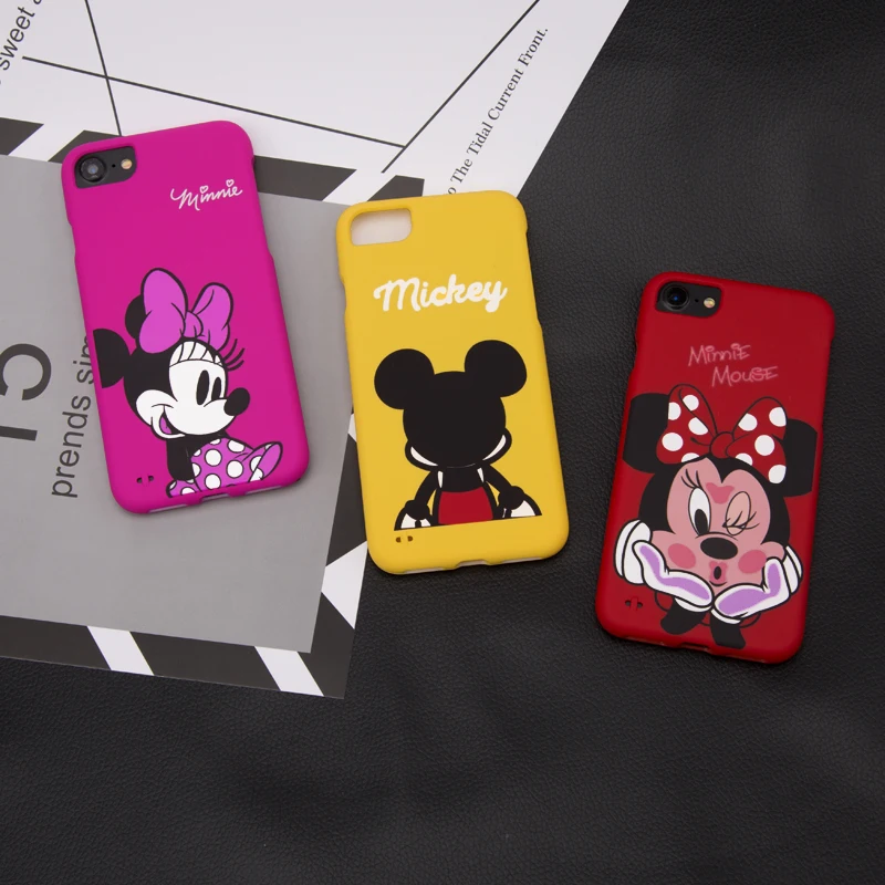 KINBOM-Cartoon-Mobile-Phone-Case-For-IPhone-6-6s-Plus-Mickey-Minnie-Mouse-360-Full-Cover (5)