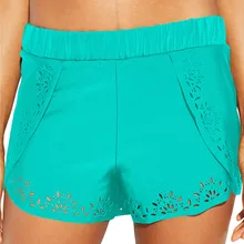 Женские купальные шорты быстросохнущие пляжные шорты для серфинга, бега, плавательные штаны рыбака, плавки, костюм da bagno donna Новинка