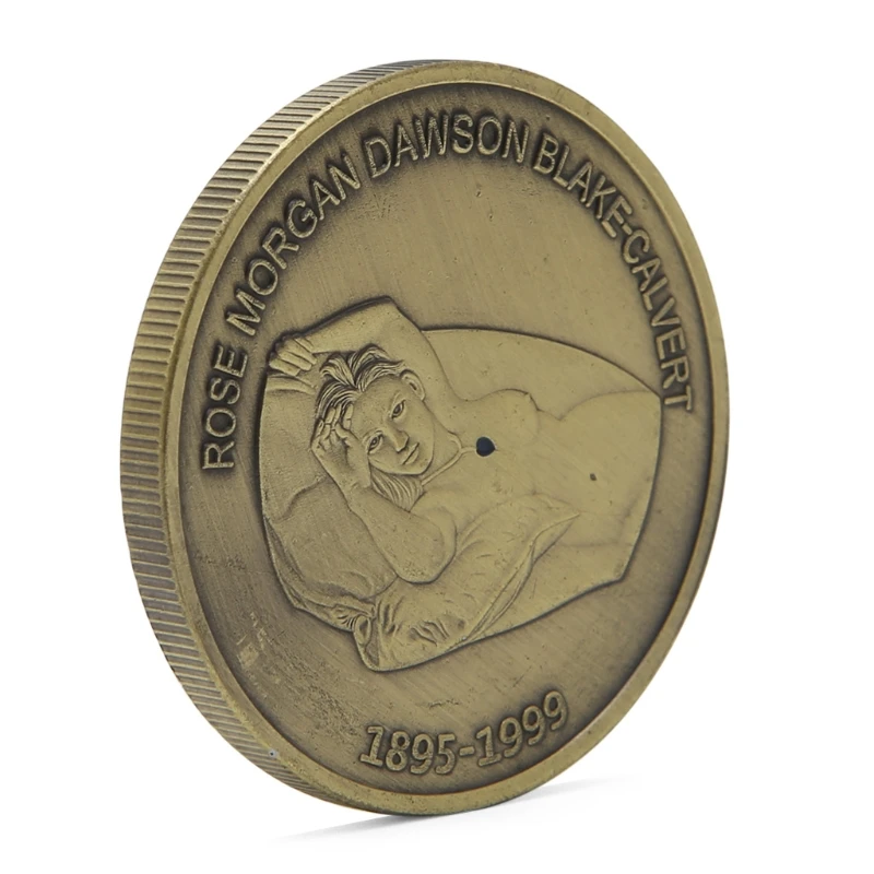 Бронзовая позолоченная титаническая RMS Сердце океана памятная монета