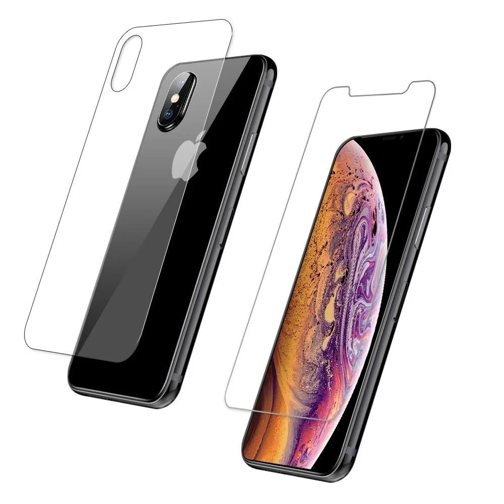 Защитное закаленное стекло для iPhone XS Max XR X 7 8 6 6s Plus 5S 5 SE 2020|Защитные стёкла и