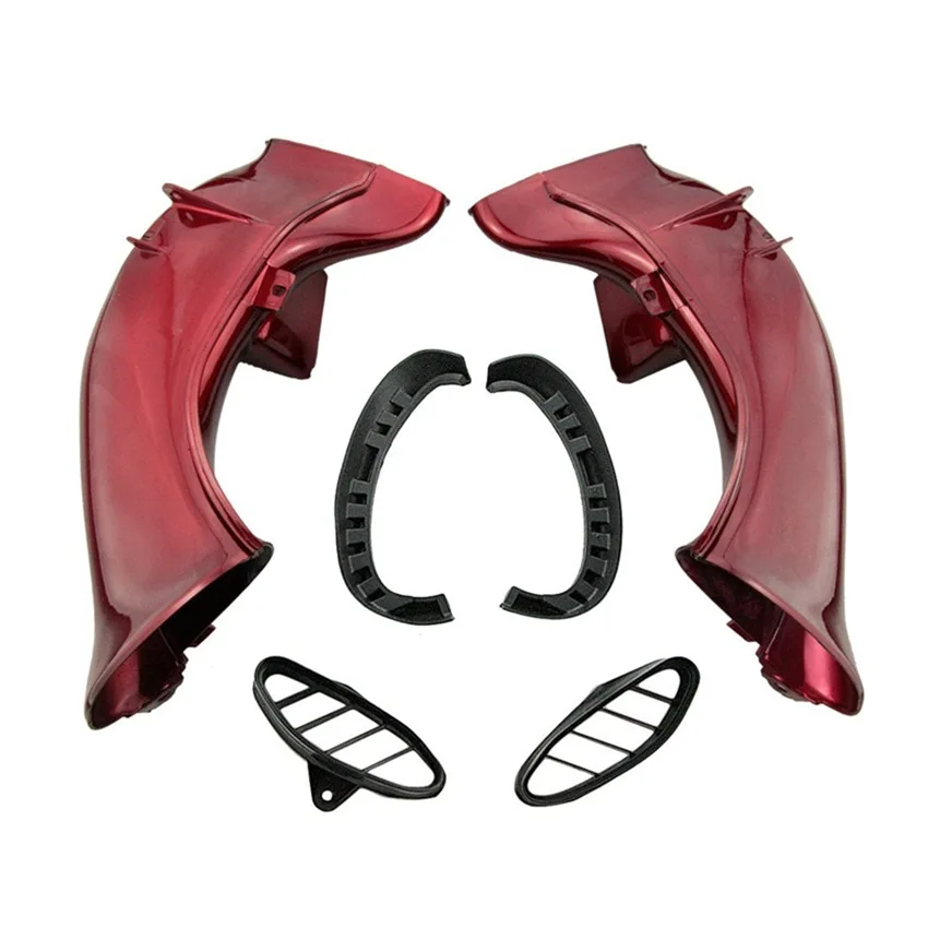 

For Yamaha YZF R1 YZFR1 YZF-R1 2004 2005 2006 Motorcycle ABS Ram Air Intake Tube Duct Red