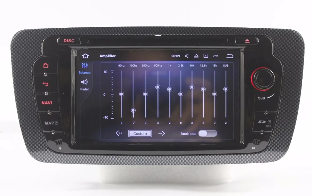 Discount HIRIOT IPS Car Android 8.0 DVD GPS Player For SEAT IBIZA 2009-2013 Octa 8 Core 4G RAM 32G ROM 16G Map Radio Wifi DVR TPMS DAB+ 1