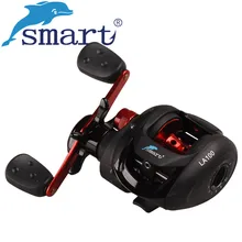 Умная Рыболовная катушка baitcasing 6,2: 1 5+ 1BB(R/L) Круглая спираль Molinete Carretilha Carretes De Pesca