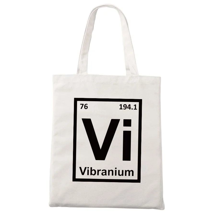 

Geek Element Tote Bags Chemistry The Element Of Confusion Shopping Shoulder Bags Large Reusable Canvas Bags Men Women