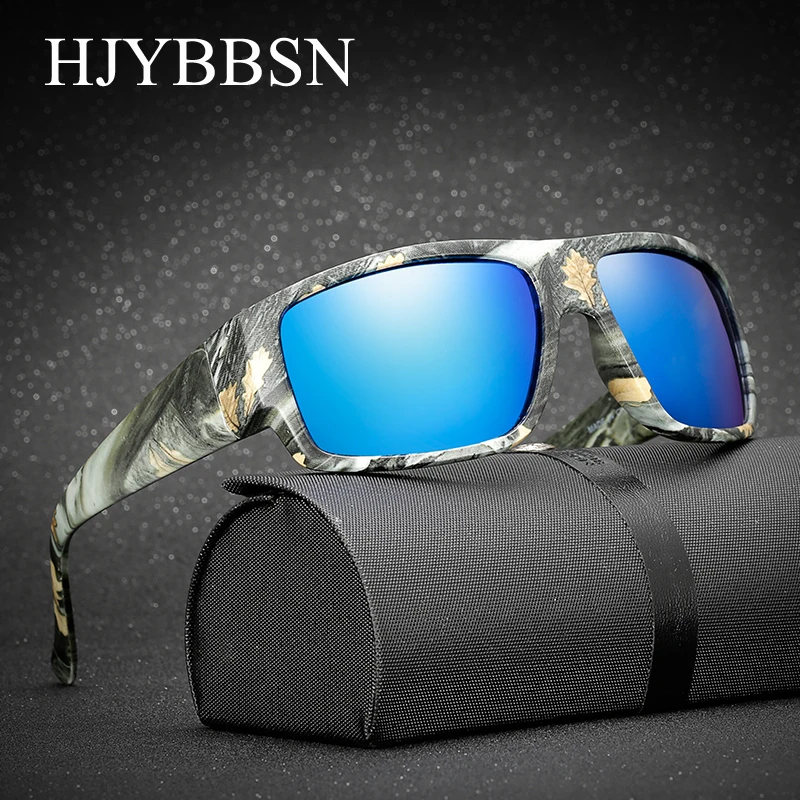 

RUISIMO Polarized Sunglasses Polaroid men Sun Glasses Sport camouflage Brand Designer retro De Sol Sunglasses for men women