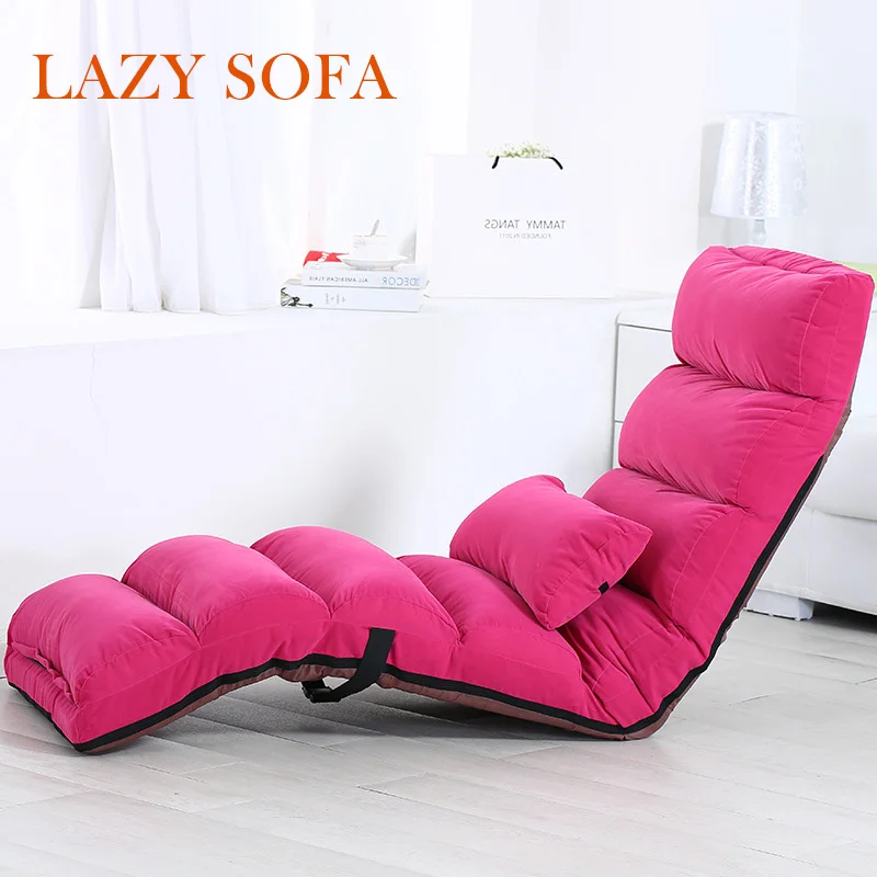 

Lazy Bean Bag Sofa Tatami Folding Recliner Chair Creative Leisure Sofa Folding Easy&Space Saving&Easy Carry