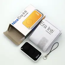 NICE ERA INTI 2 Button Remote (Black Color) Garage Door / Gate Remote 433.92MHz Rolling Code Remote Control Garage Gate Openers NICE ERA INTI 2 Button Remote (Black Color) Garage Door / Gate Remote 433.92MHz Rolling Code Remote Control Garage Gate Openers