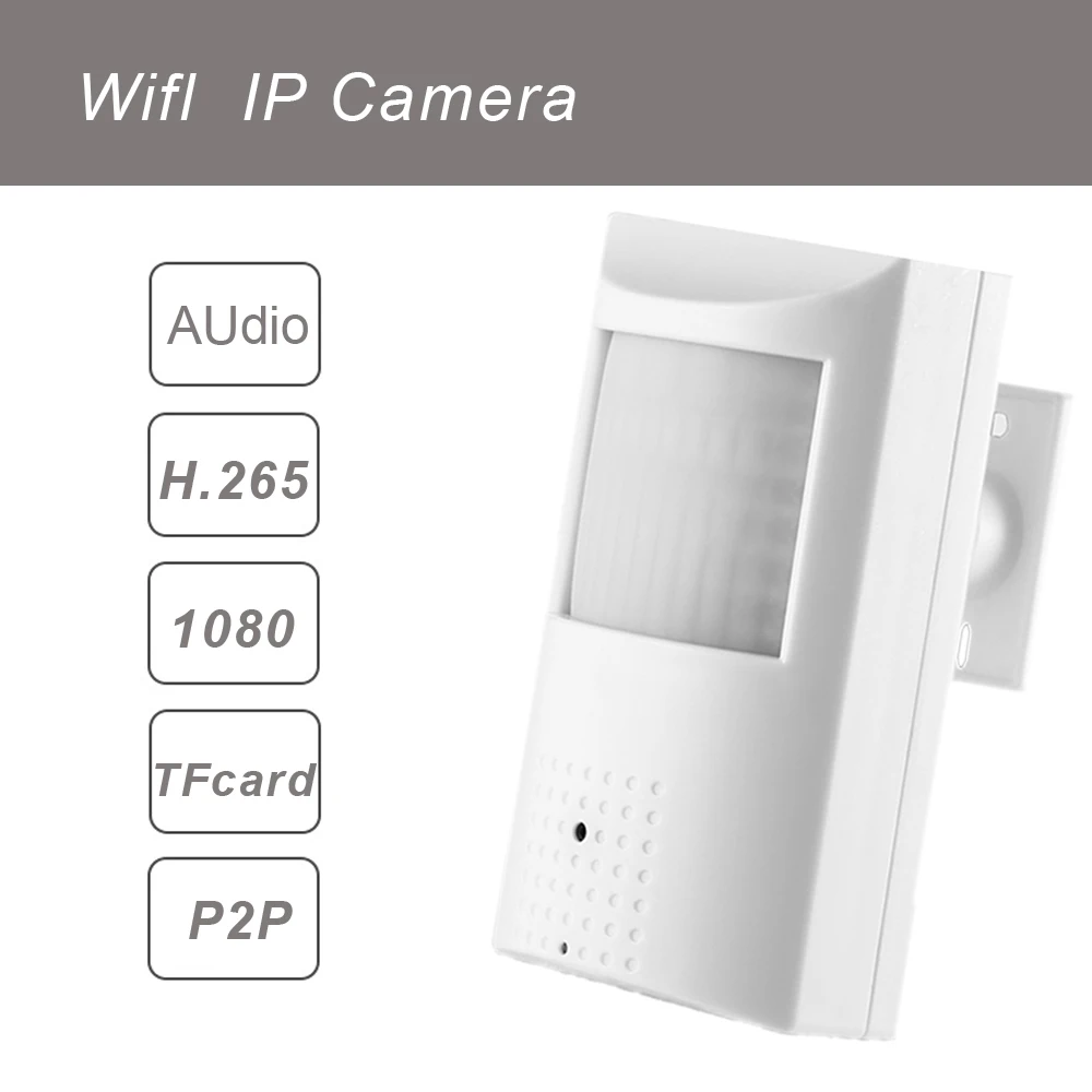 IP камера H.265 Wi Fi 1080P для помещений 128 нм МП ONVIF P2P|Камеры видеонаблюдения| |