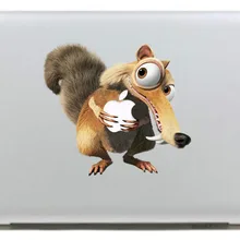 Большие передние зубы weasel Виниловая Наклейка для нового Macbook Pro/Air 11 13 15 дюймов чехол для ноутбука Наклейка