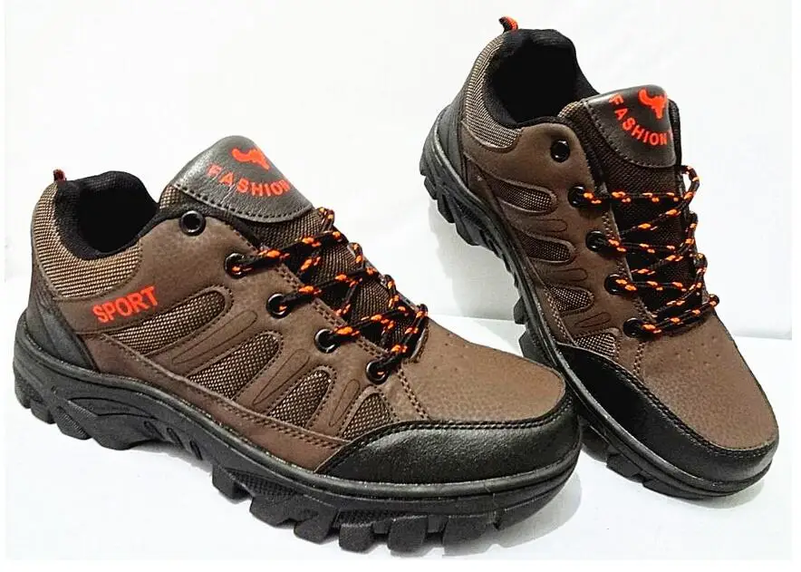 Мужская обувь для походов Мужские дышащие туфли для альпинизма Спортивная прогулочная обувь охотничьи уличные водонепроницаемые кроссовки