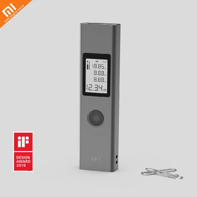 

2019 Newest Xiaomi home Portable high precision laser range finder laser electronic ruler LS-1