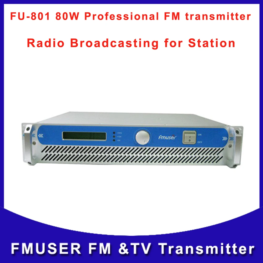 Fmuser CZH FSN 80W 80 Вт FM радио трансляционный передатчик беспроводной кампус онлайн для