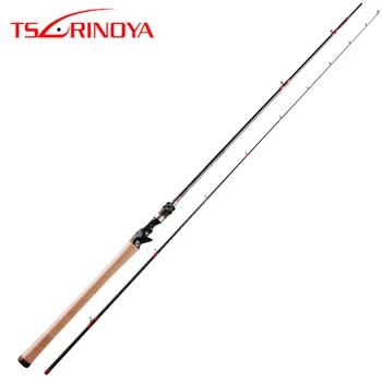 

TSURINOYA 2.47m Japan FUJI Accessories Lure Weight 7-25g M Carbon Baitcasting Fishing Rod Bass Carp Olta Fishing Stick Peche