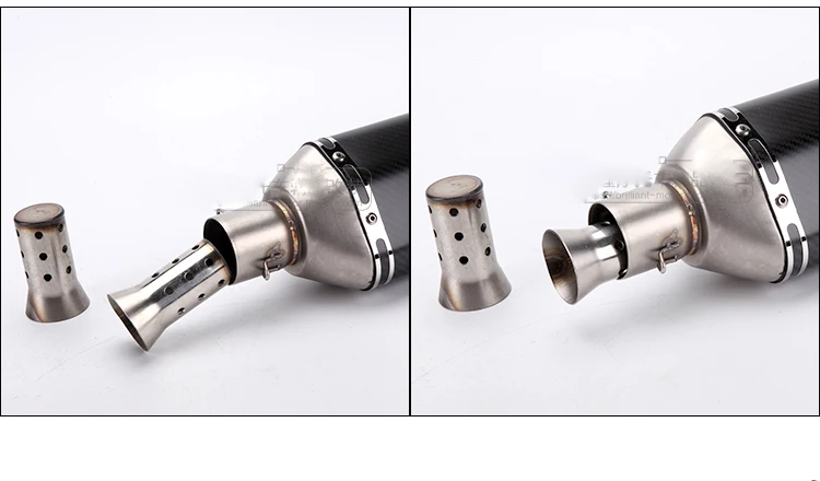 Full Set of Motorcycle Exhaust Muffler Silencer Middle Link Pipe For KTM DUKE 390 250 Duke RC 390 RC RC390 2017 2018 17 Slip-on (19)