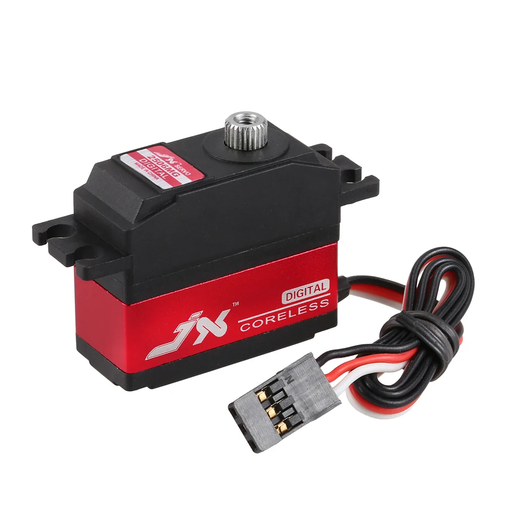

JX PDI-2506MG 25g Metal Gear Digital Coreless Servo for RC 450 500 Helicopter Fixed-wing Airplane Parts