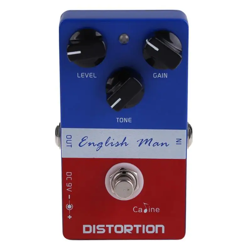 

CP-14 Aluminum Alloy Highly Dynamic British English Man Distortion Guitar Effects Pedal With 3 Adjustable Knobs High Quality
