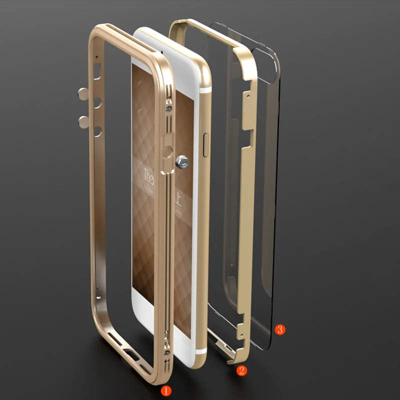 bilder für Bobyt marke bumper für iphone 7 case metall transparent pc zurück cover schützende für iphone 7 plus aluminiumrahmen telefon fällen bilder für Bobyt marke bumper für iphone 7 case metall transparent pc zurück cover schützende für iphone 7 plus aluminiumrahmen telefon fällen